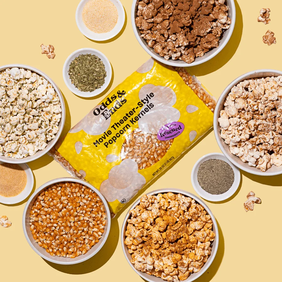 Odds & Ends Popcorn with Flavor