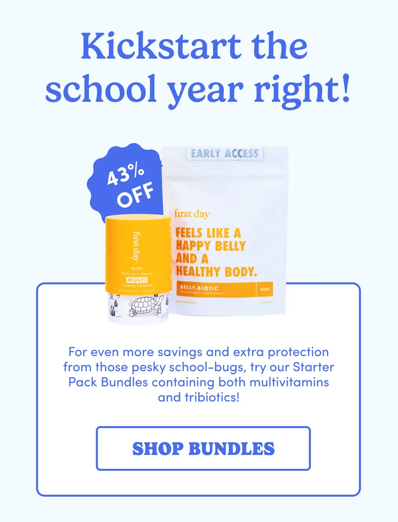 Kickstart the school year right with our Starter Pack Bundles!