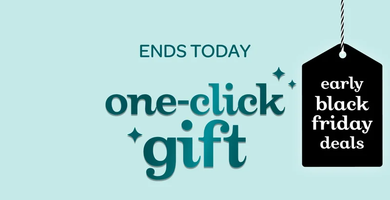 Ends today - One-click gift