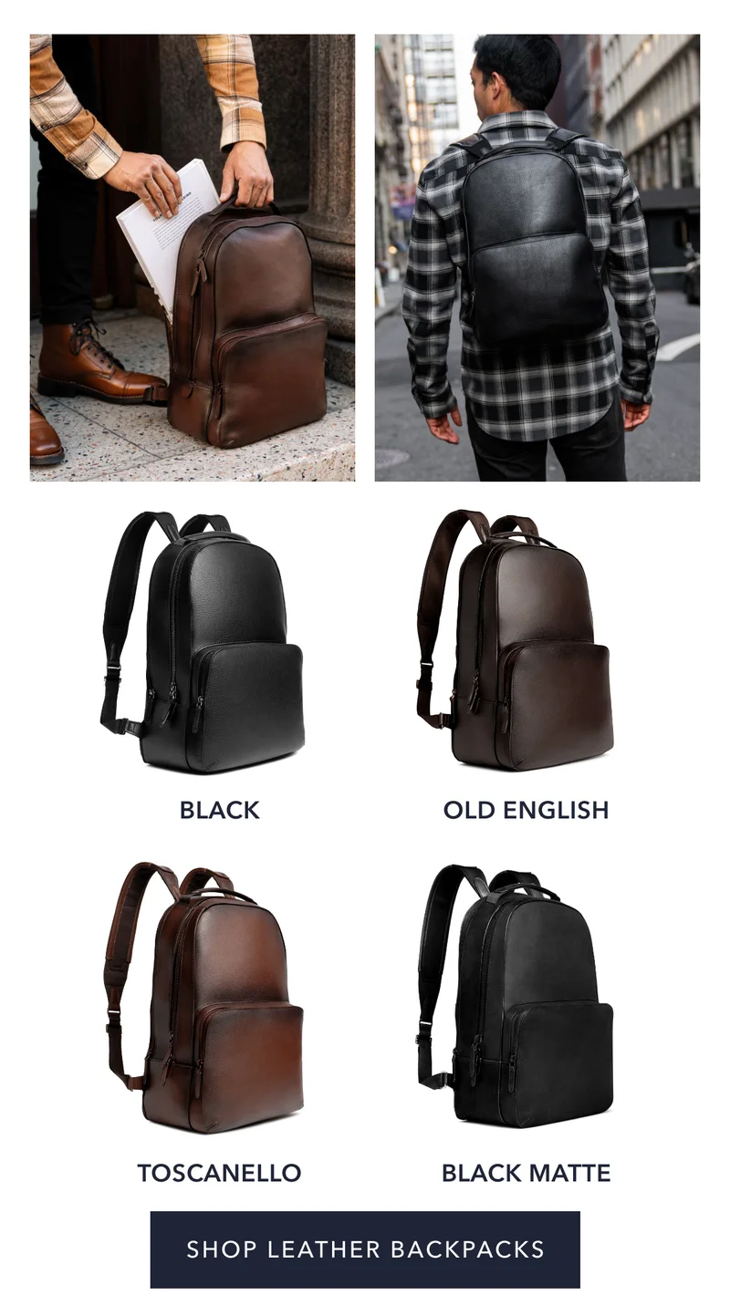 Shop Leather Backpacks