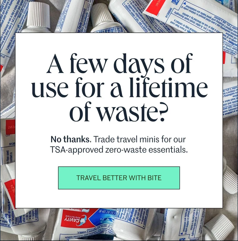 A few days of use for a lifetime of waste? No thanks.