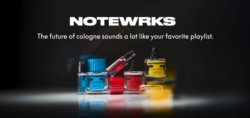 notewrks: the future of cologne sounds a lot like your favorite playlist.