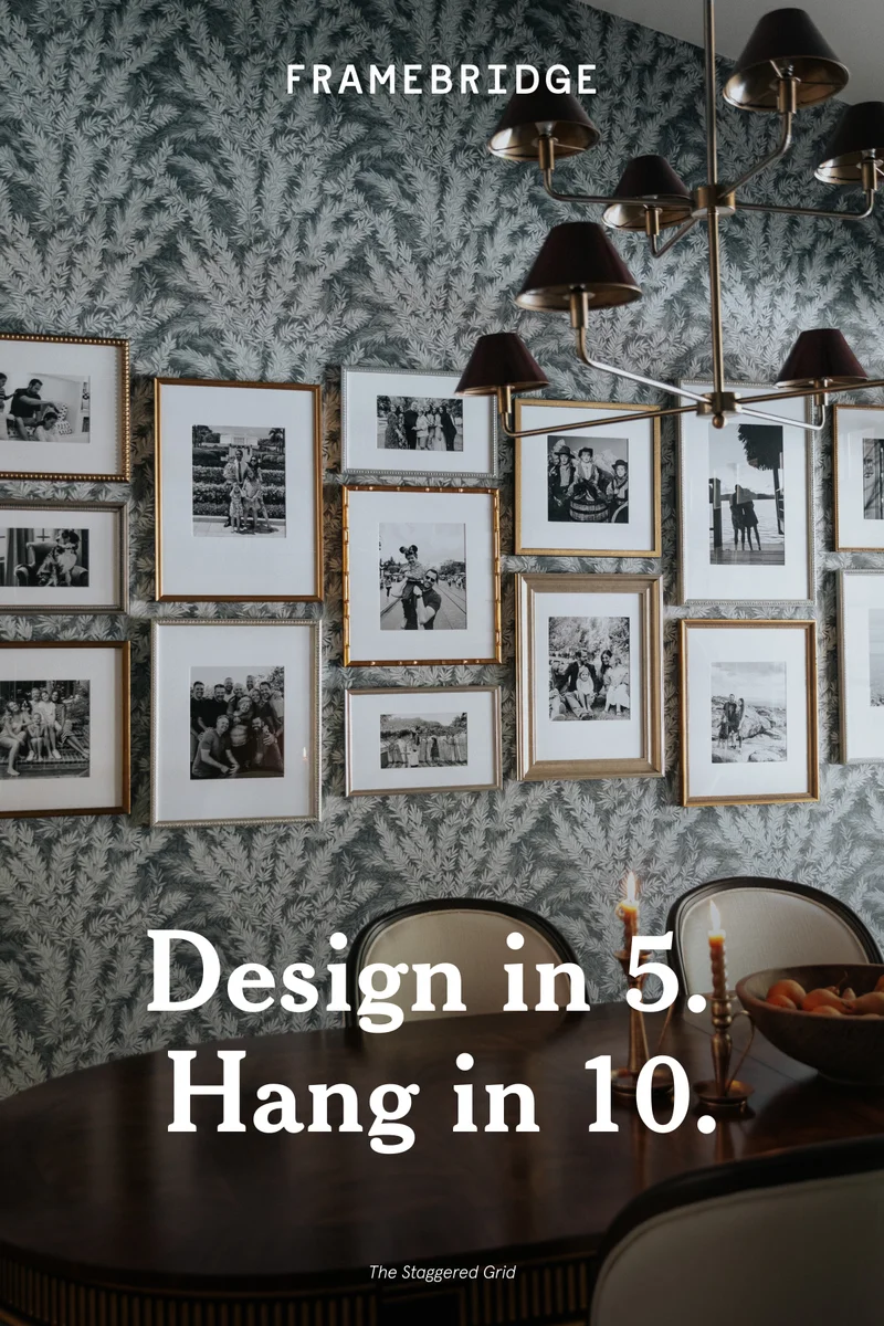 Design in 5. Hang in 10.