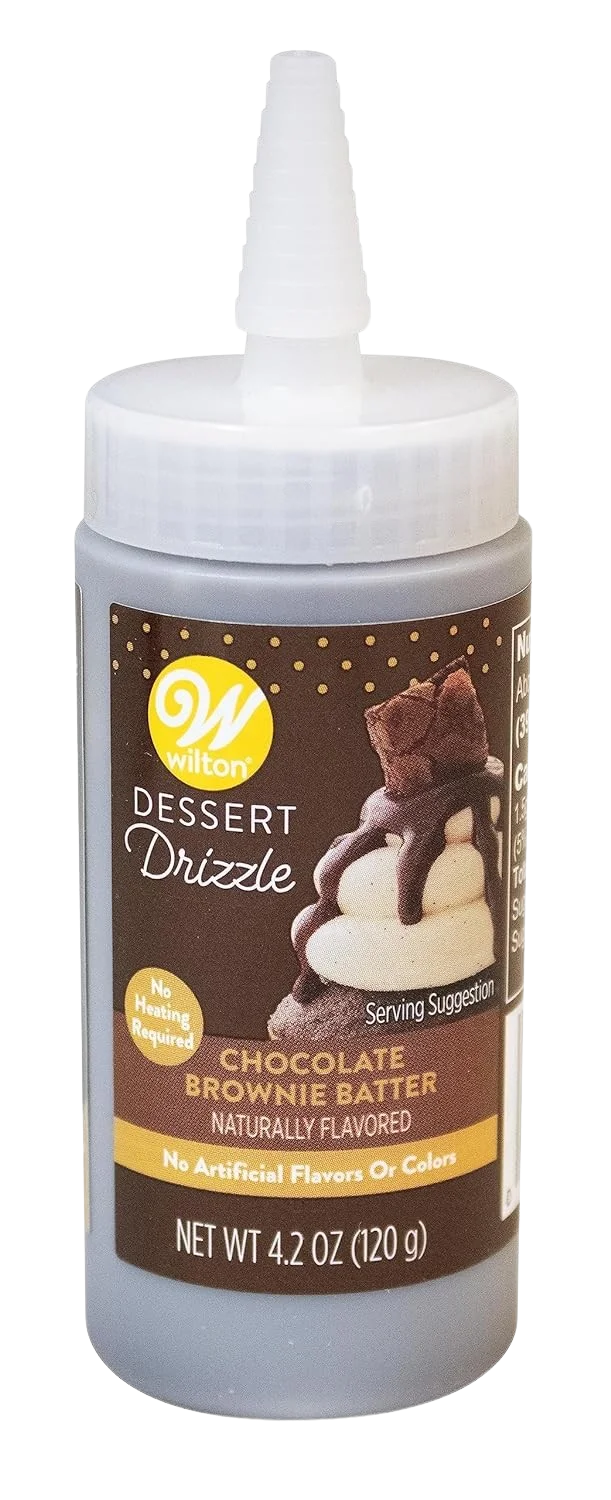 Image of Wilton's Dessert Drizzle Chocolate Brownie Batter