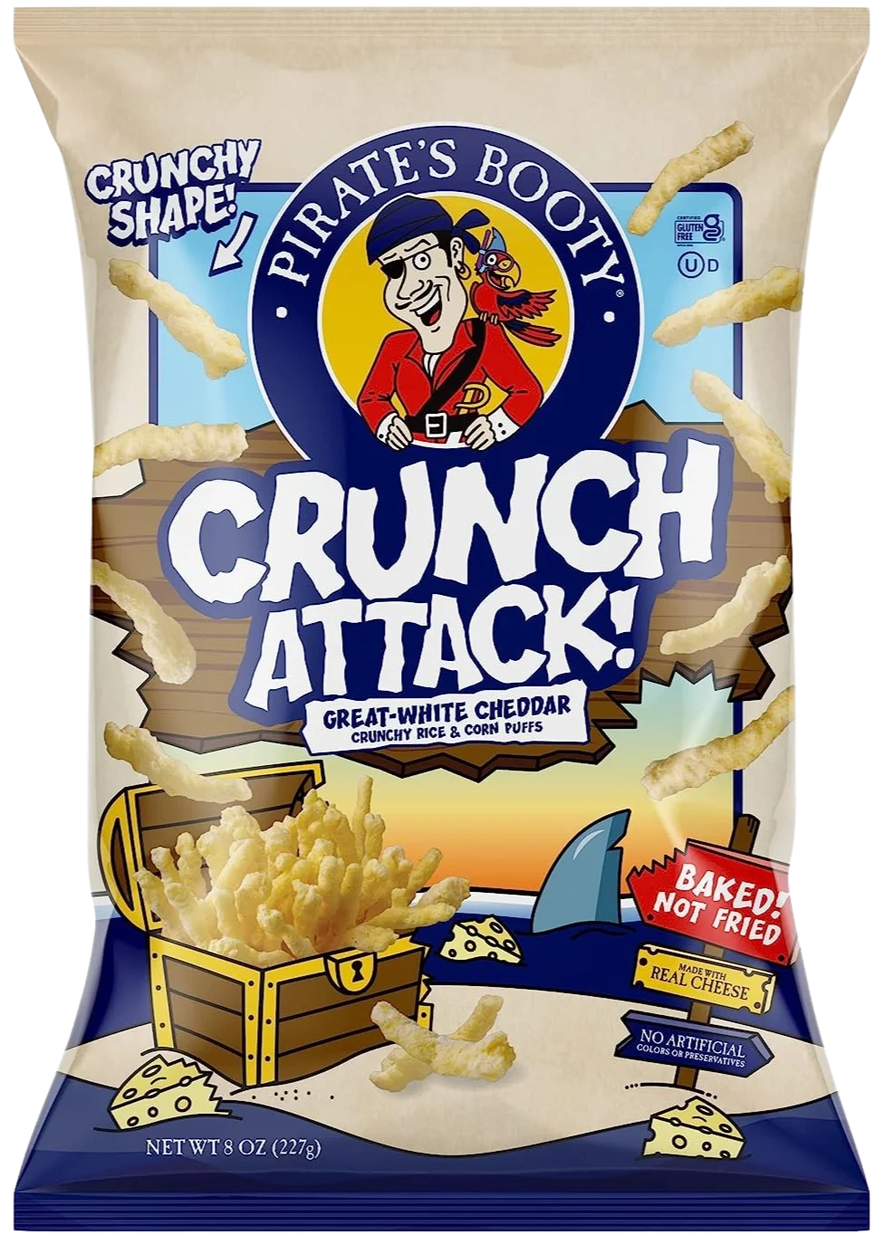 Image of Pirate's Booty Crunch Attack Snack
