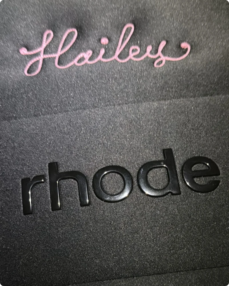 hailey x rhode
