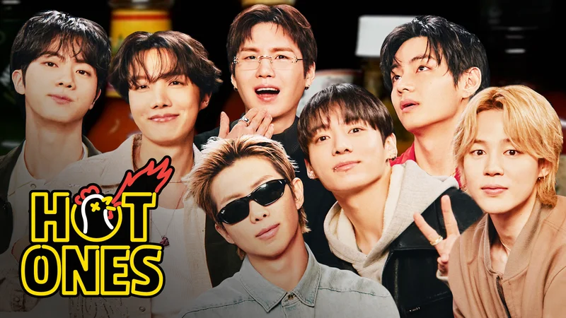 BTS on Hot Ones.