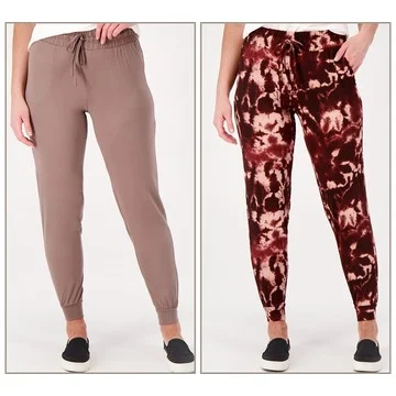Anybody Regular Lush Jersey Set of Two Joggers
