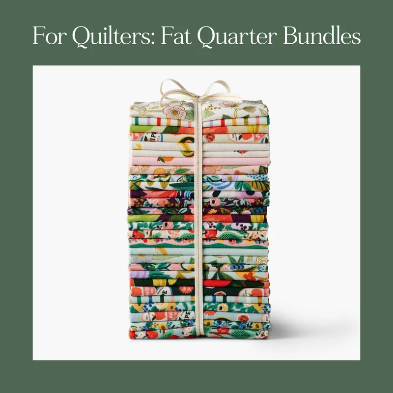 For quilters: Fat Quarter Bundles