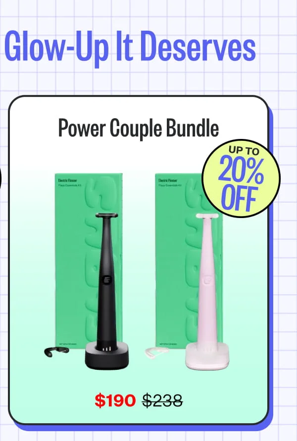 Power Couple Bundle Up to 20% OFF | $190