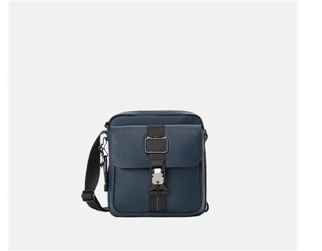 Discover Alpha Bravo in this season's new Navy Coated Canvas