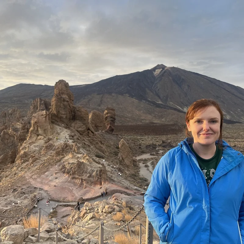 AnneMarie in Teide National Park