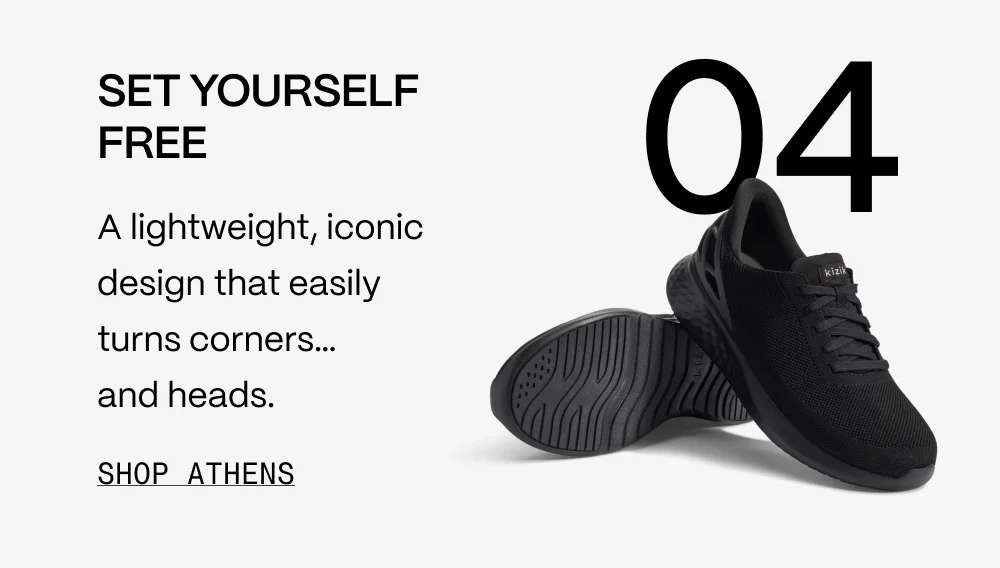 Set yourself free. A lightweight, iconic design that easily turns corners... and heads. Shop Athens.