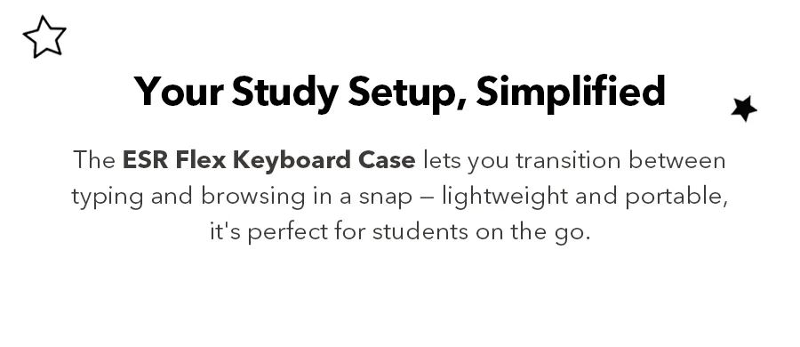 Your study setup, simplified