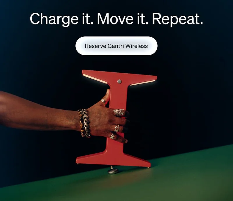 Charge it. Move it. Repeat.