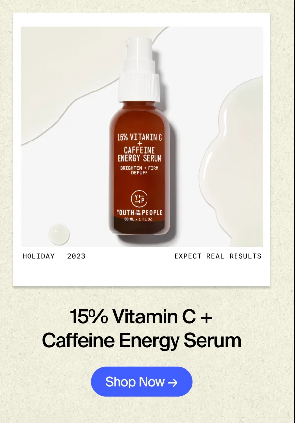 15% Vitamin C + Caffeine Energy Serum