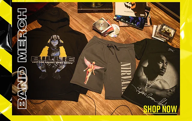 Band Merch. Shop Now
