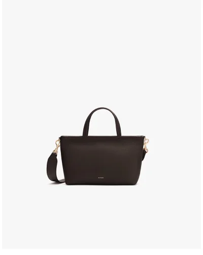 Mini Easy Zipper Tote Mocha