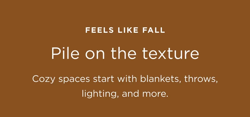Pile On The Texture