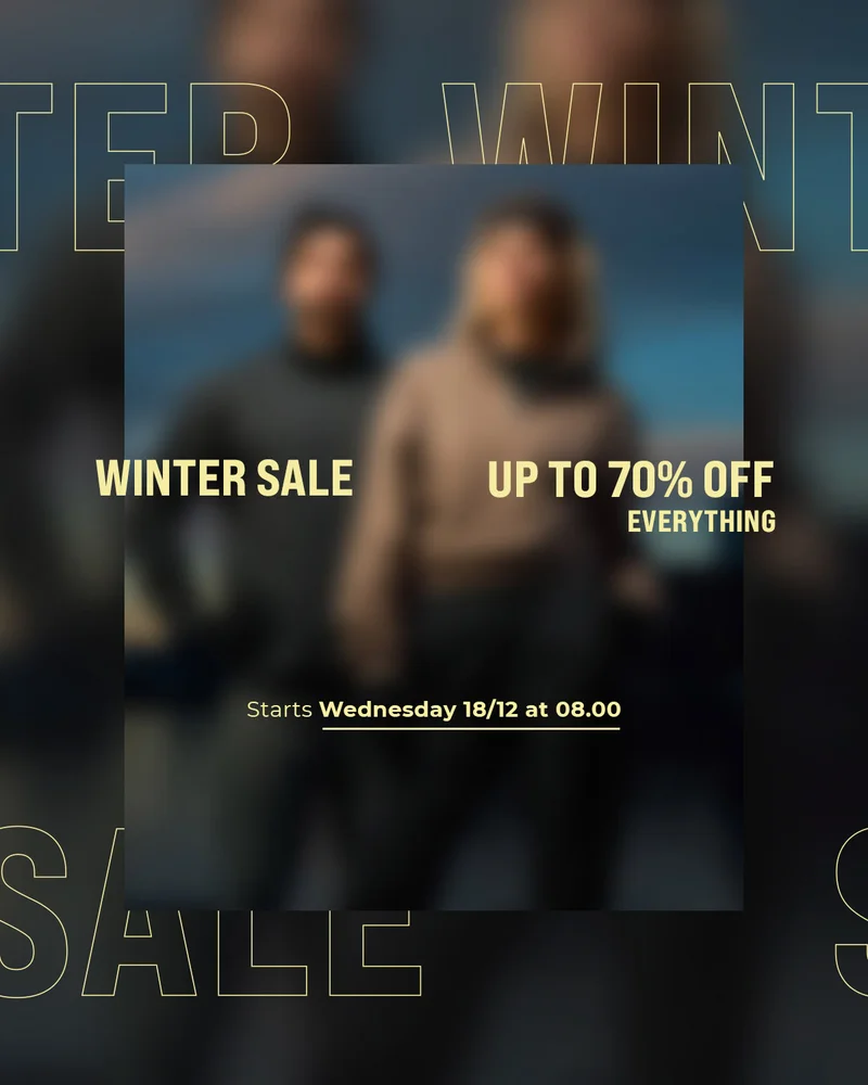 COMING SOON: WINTER SALE