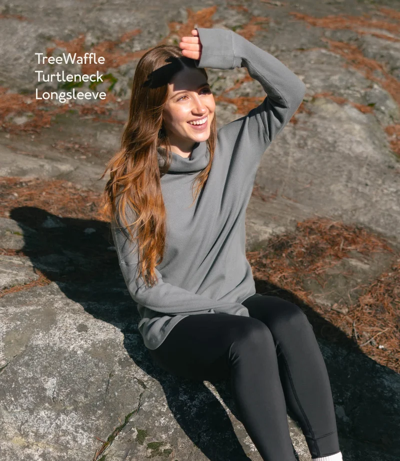 TreeWaffle Turtleneck Longsleeve