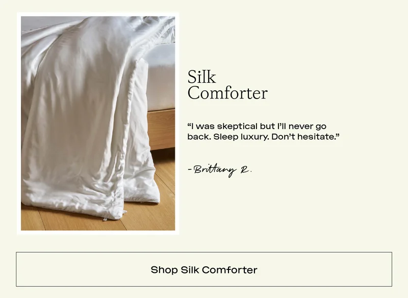 Shop Silk Comforter