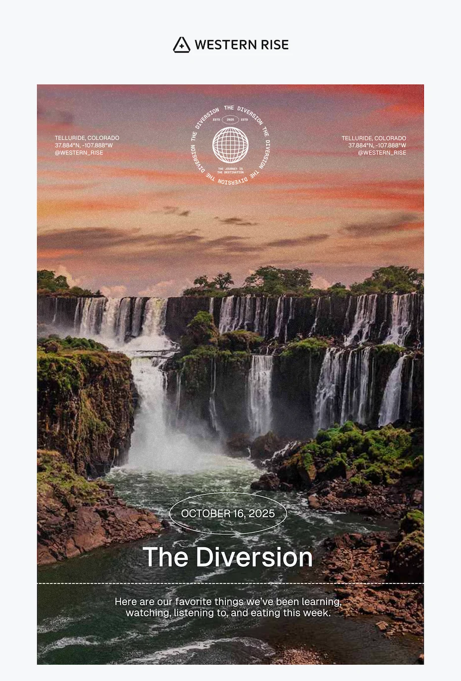 The Diversion: October 16, 2025