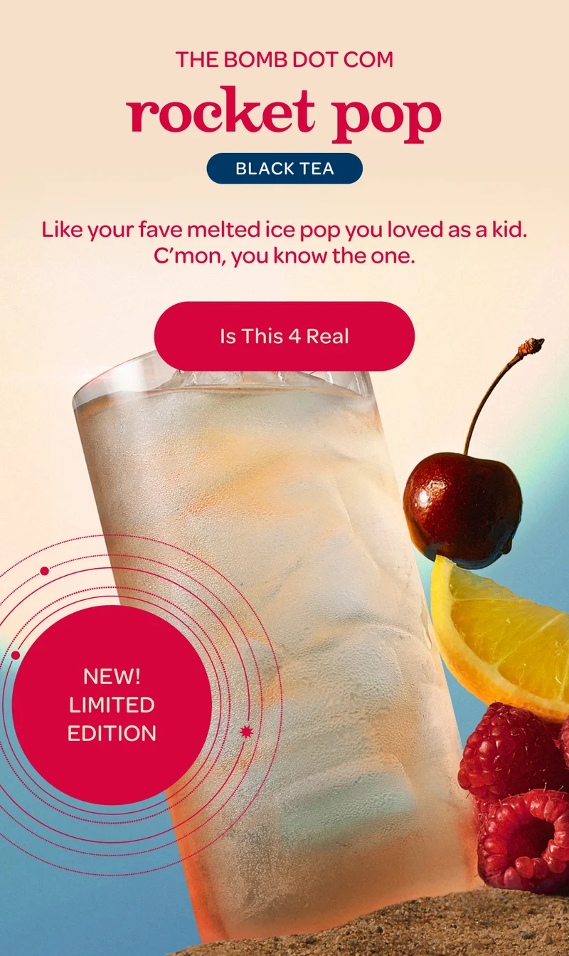 The bomb dot com - Rocket pop (black tea) - Is This 4 Real
