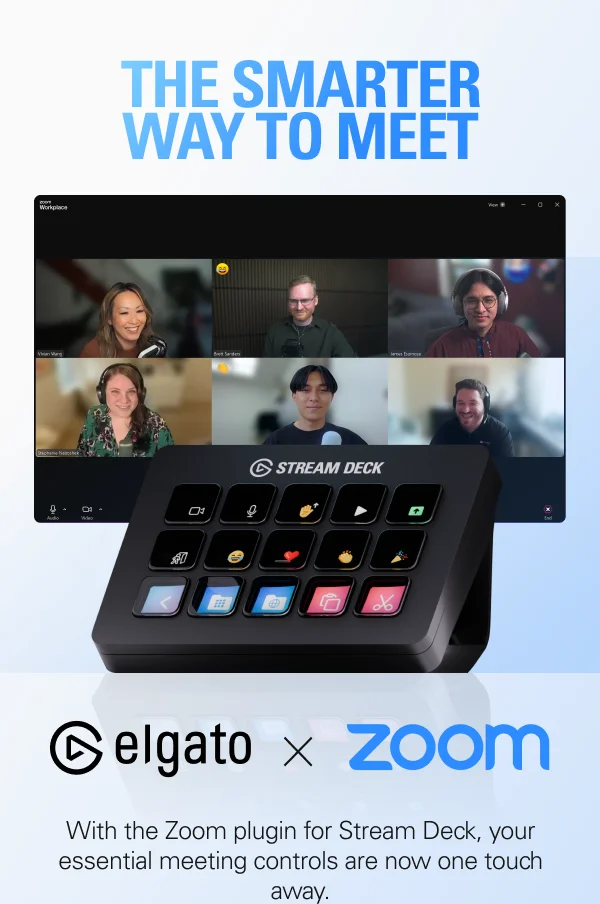 Elgato X Zoom: THE SMARTER WAY TO MEET