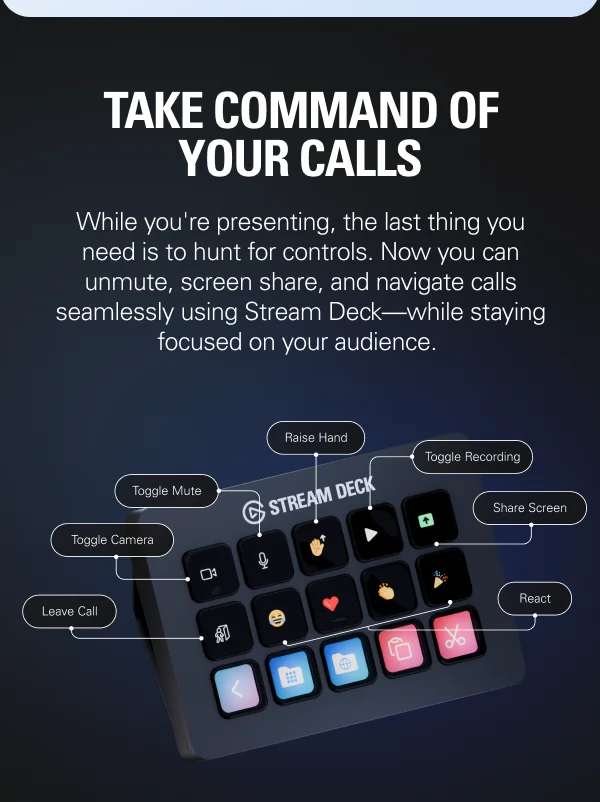 TAKE COMMAND OF YOUR CALLS