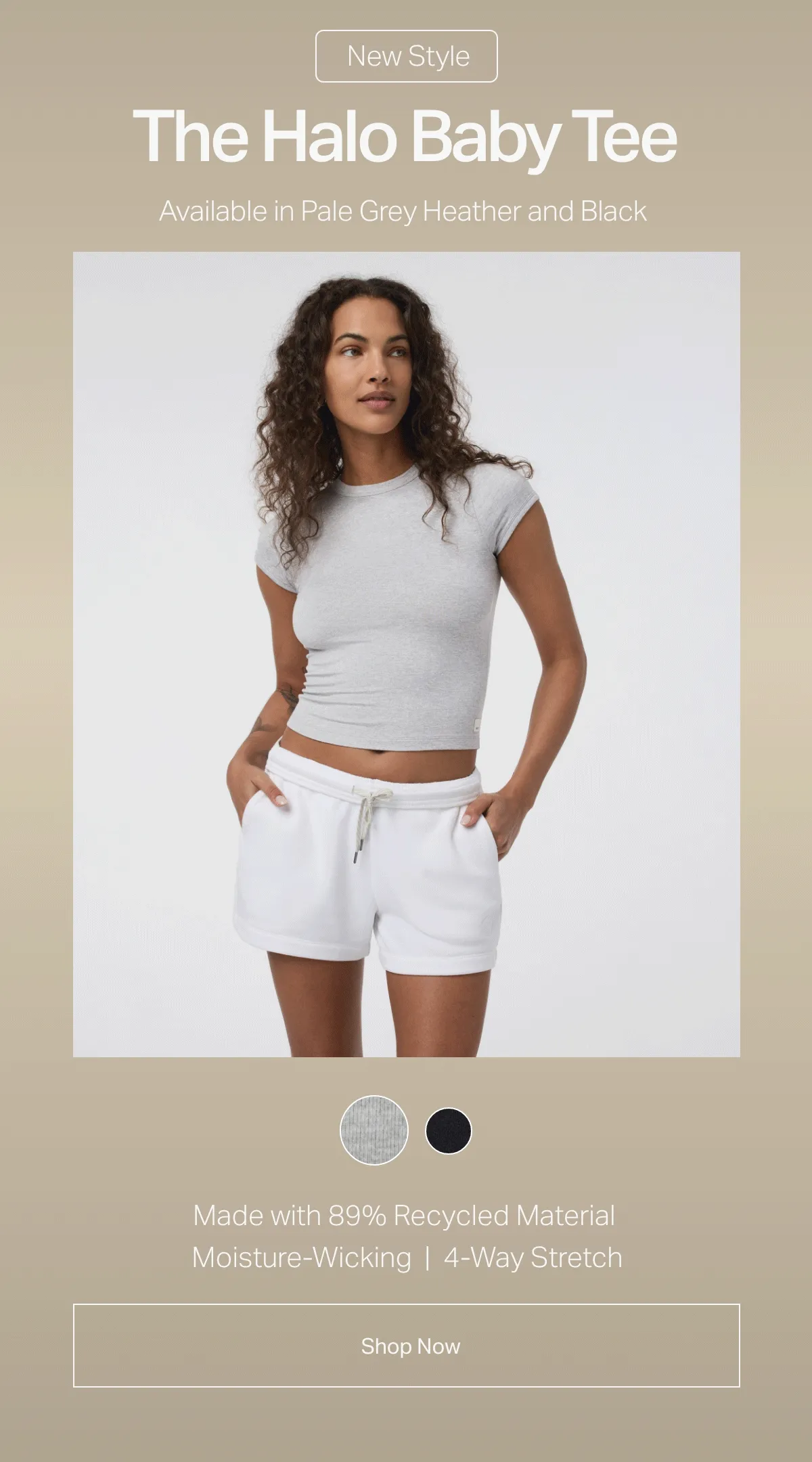 The Halo Baby Tee