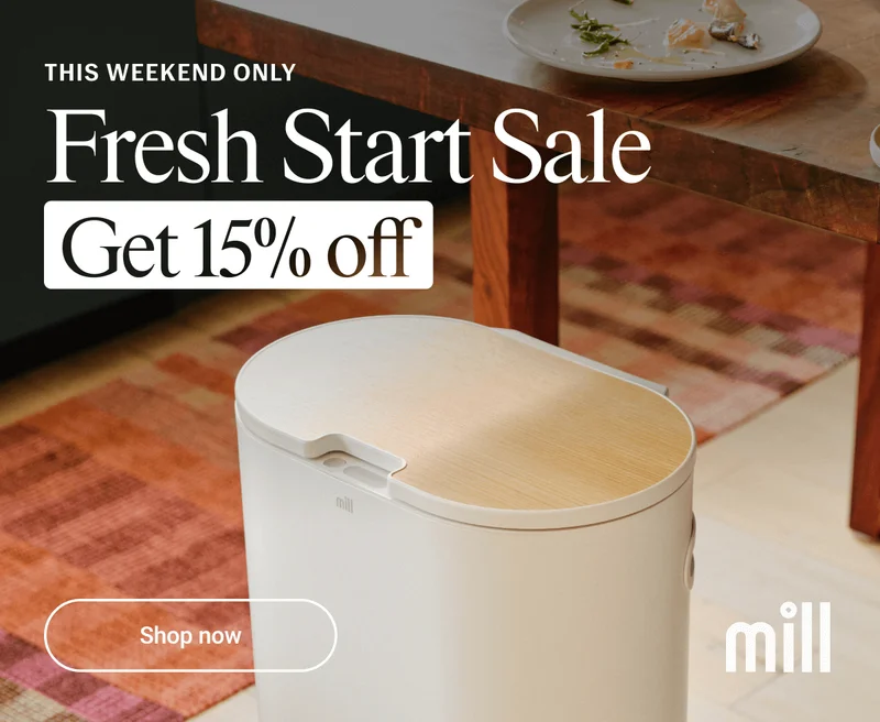 This weekend only. Fresh Start Sale — get 15% off. Shop now.