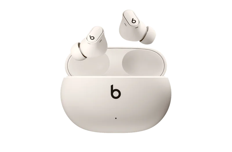 Beats Studio Buds Plus shown in white