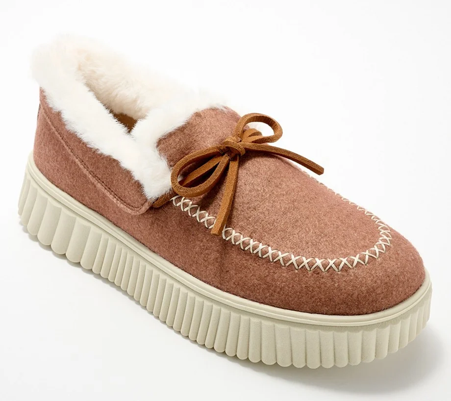 Skechers Moccasin Cozy Lined Slippers -Cozy Ojai