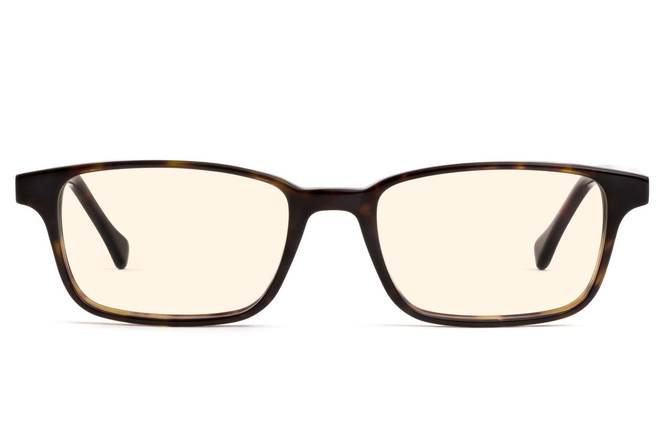 Image of Carver Amber Lenses in Mahogany