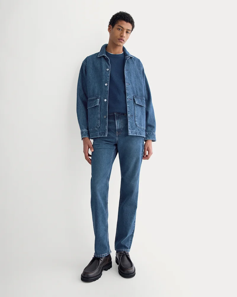 Image | Denim Shacket | Deep Atlantic
