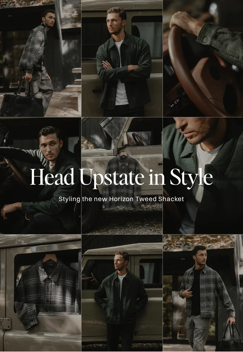 Horizon Tweed Shacket