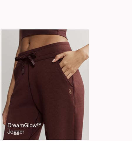 Brown Berry: DreamGlow™ Jogger