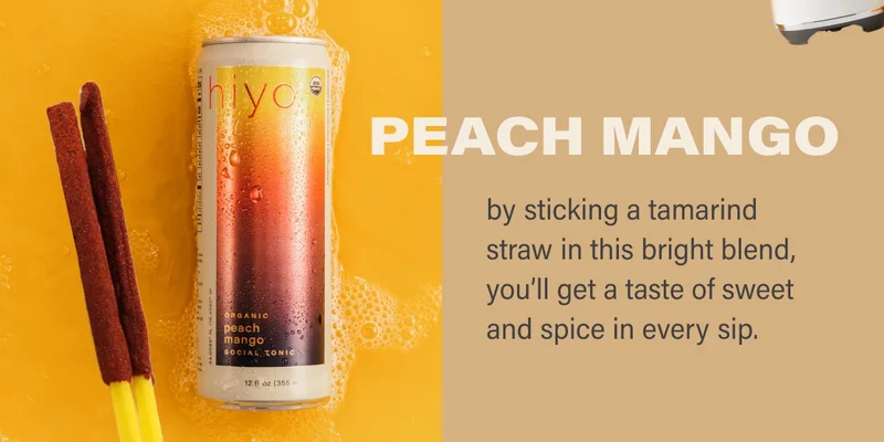 peach mango by sticking a tamarind straw in this bright blend, you’ll get a taste of sweet and spice in every sip.