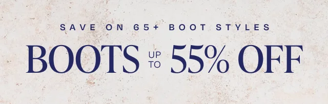 Boots up to 55% Off - Image