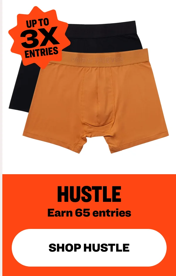 You could be $100,000 richer thanks to Shared Sweeps and Pair of Thieves. It’s free to enter, and you can add BONUS entries with purchases.  Supercool hustle Earn 27 entries Earn 65 entries shop supercool shop HUSTLE Enter the $100k Giveaway and spend it on cool luxuries like cars, vacations, or a warehouse full of comfortable socks and underwear.  enter today NO PURCHASE NECESSARY. Ends 8/31/25. Must be: i) a legal US resident of the 50 US or DC and age of majority or ii) a legal resident of Canada (excl. Quebec) and age of majority at time of entry. Subject to Official Rules available at sharedsweeps.com/rules. Void where prohibited. Sponsored By Shared Sweeps.