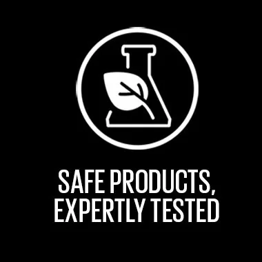SAFE PRODUCTS EXPERTLY TESTED
