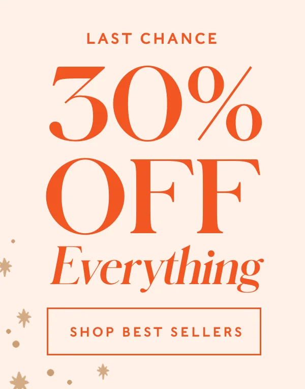 Shop 30% Off Everything