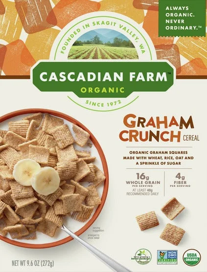 Image of Cascadian Farm Organic Graham Crunch Cereal