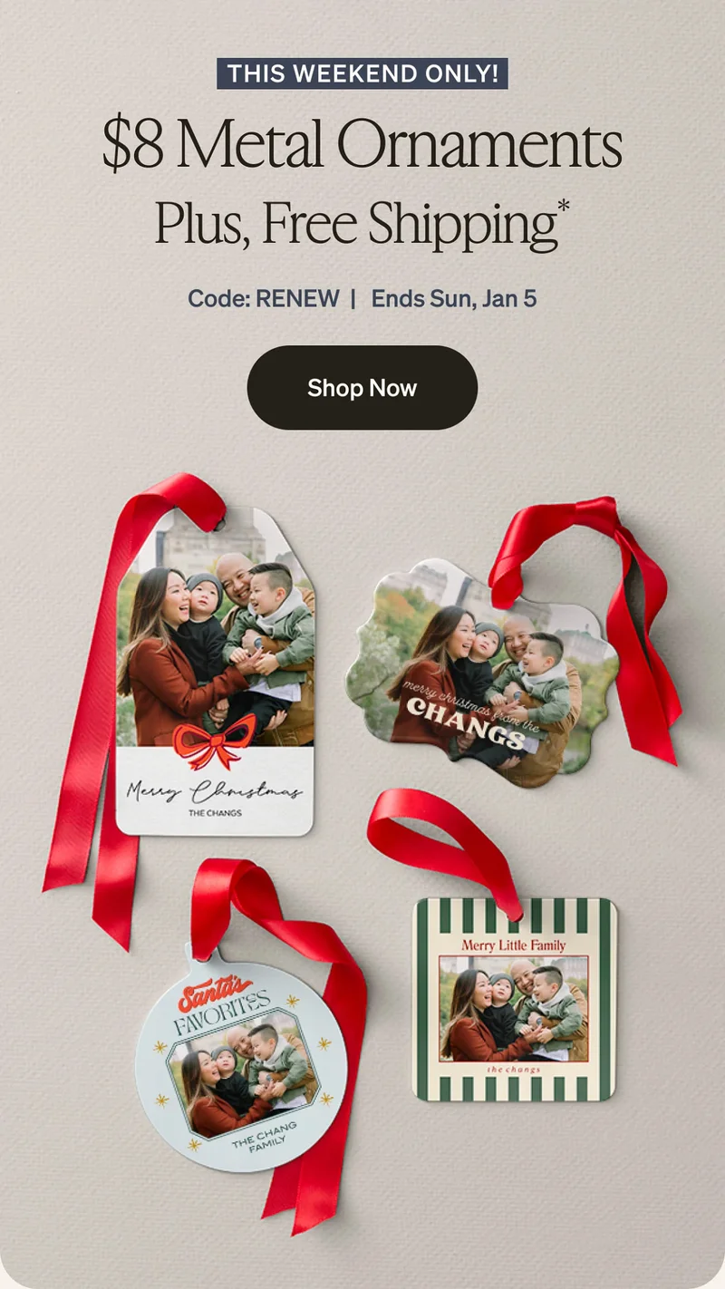 $8 metal ornaments