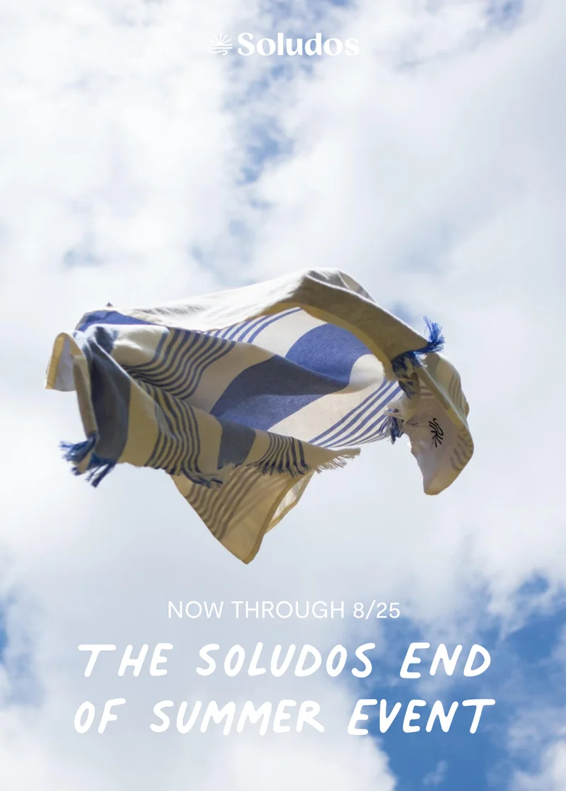 The Soludos End of Summer Event