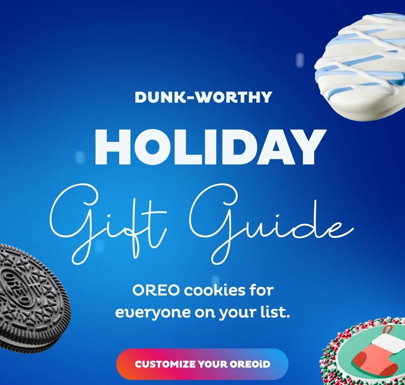 Create Your OREOiD for the holidays Create Your OREOiD for the holidays