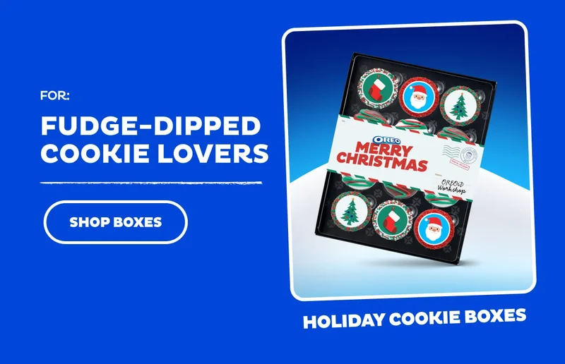 For: Fudge-Dipped Cookie Lovers — Shop Holiday Boxes For: Fudge-Dipped Cookie Lovers — Shop Holiday Boxes