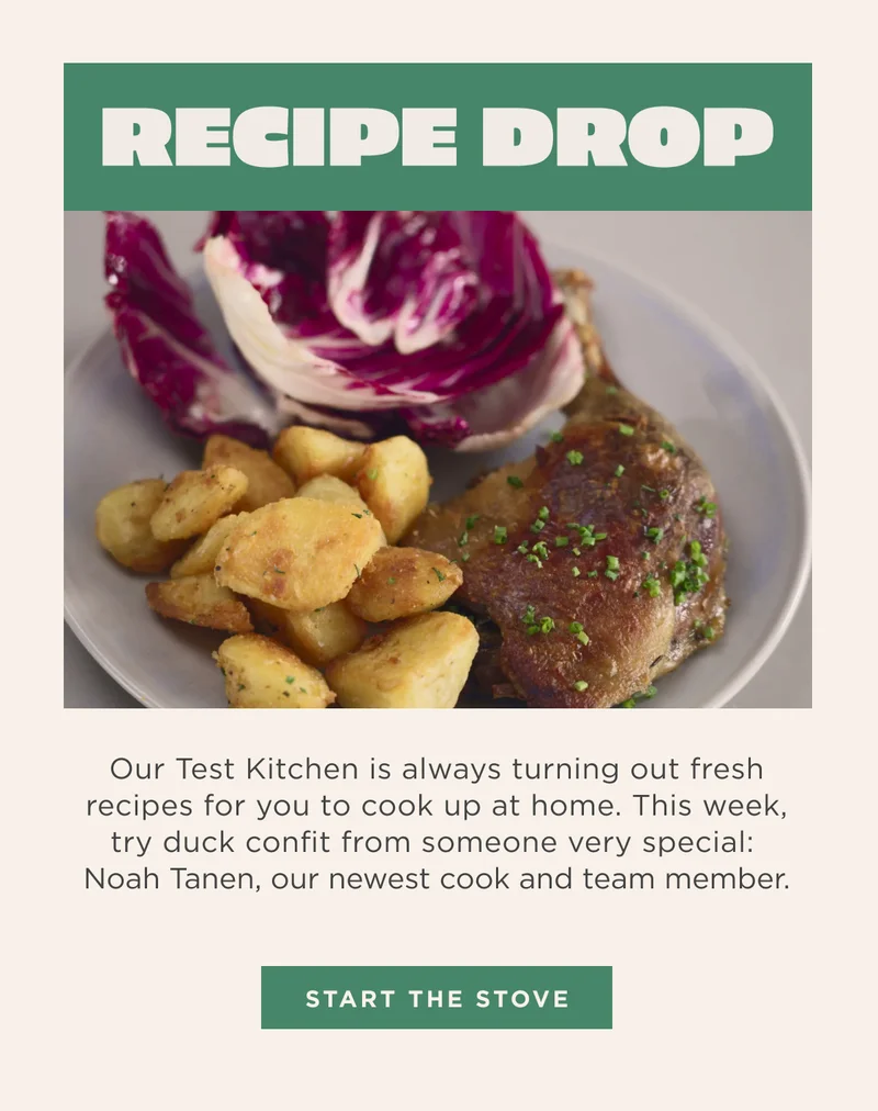 RECIPE DROP RECIPE DROP
