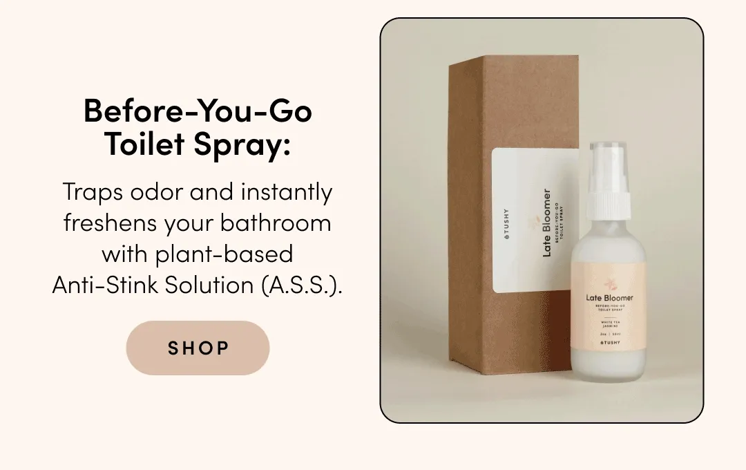TUSHY TOILET SPRAY